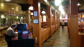 An Alamance County health inspector cited Colonnades Dining Hall for having undercooked food and mold in the ice machine. As a result, Colonnades received an 82 health inspection score. The score was updated to a 95 after a re-inspection. Lakeside Dining Hall also received a below-average inspection rating of 90. 
http://elonlocalnews.com/2013/09/colonnades-dining-hall-recieves-multiple-health-violations/