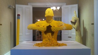 Audiences have been awestruck in Graham for The Art of the Brick Exhibit.