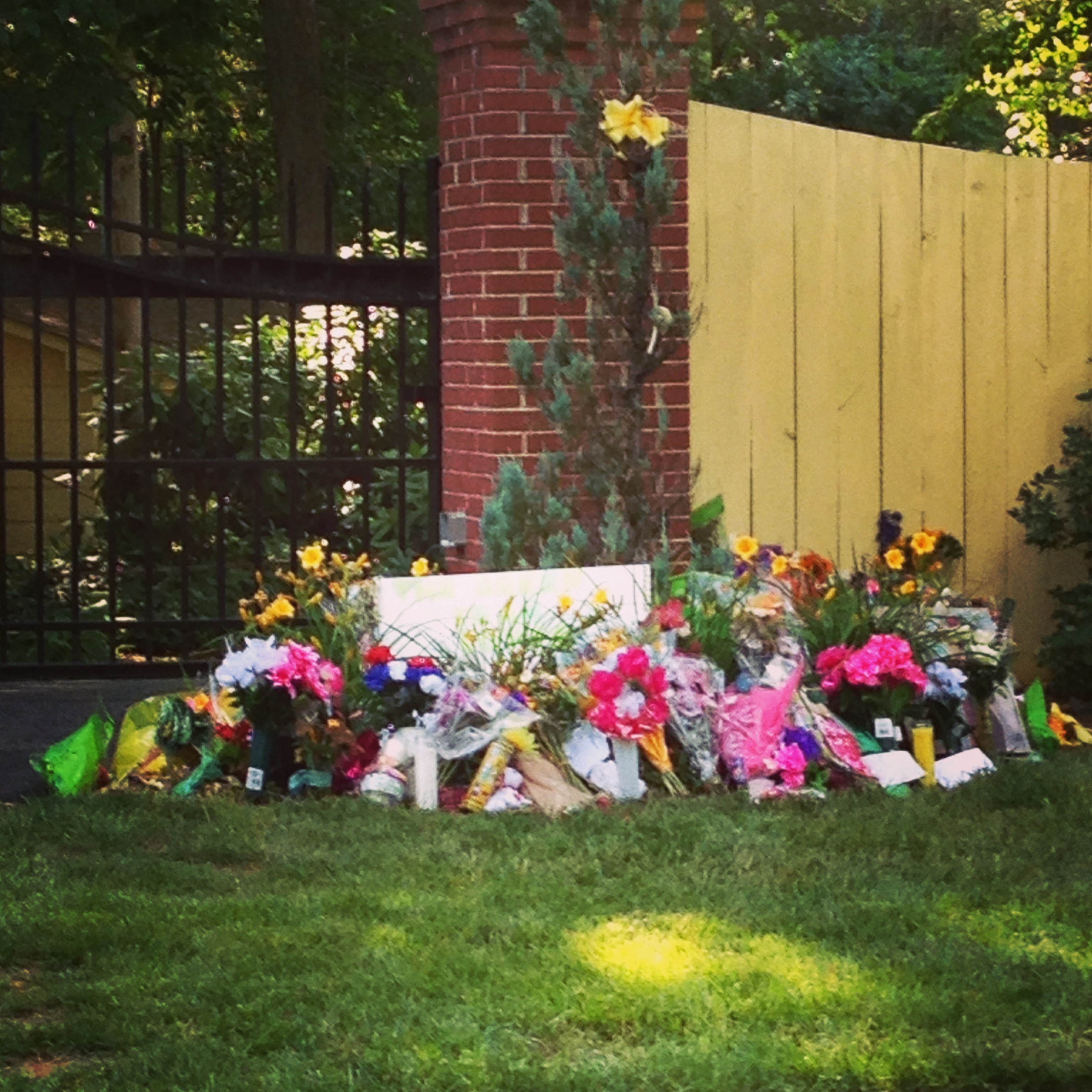 These gifts and flowers show just how much Dr. Angelou was loved and appreciated by friends and family in the Winston-Salem community.
