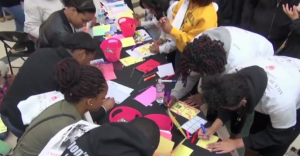 More than 60 Elon students went to the Four Seasons Mall in Greensboro for the annual Martin Luther King Jr. Day of Service gathering