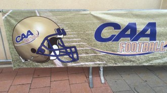 CAA Football Media was held at M&T Bank Stadium, in Baltimore, Md. Photo courtesy of Justin Biegel