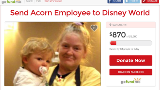 Acorn Employee to Disney: GoFundMe Surprise