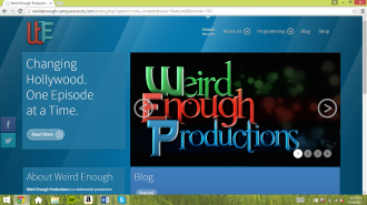 Werid Enough Production's Website